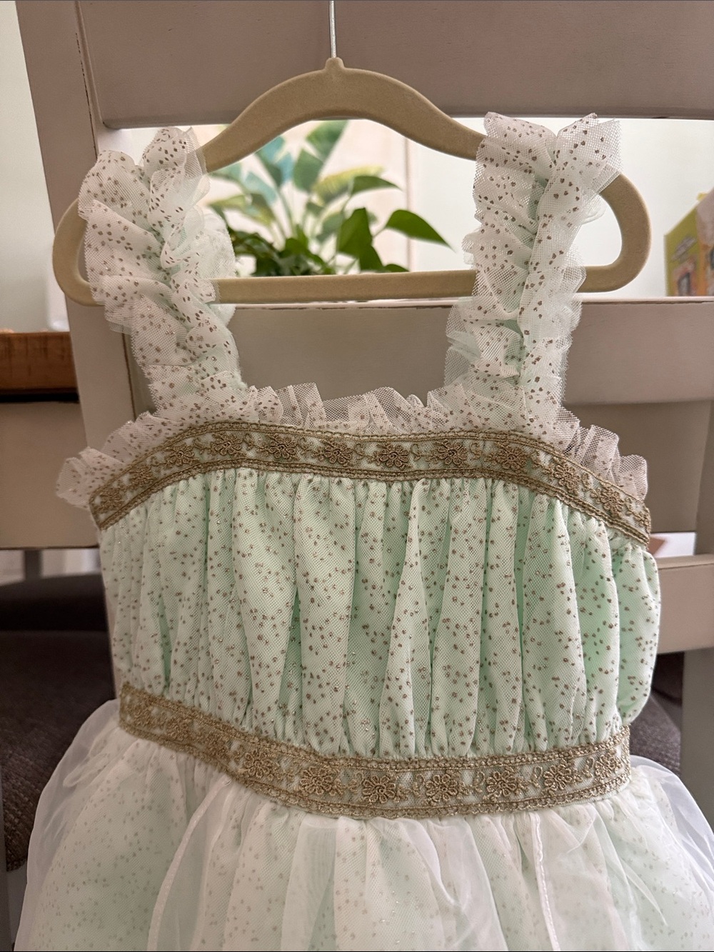 Disney x Janie and Jack Tinkerbell Dress - Picture 2 of 8